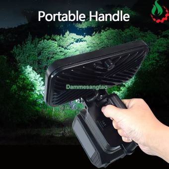 Đèn led siêu sáng 21V sách tay tích hợp 2 cổng USB - Type-C (Chưa có pin)