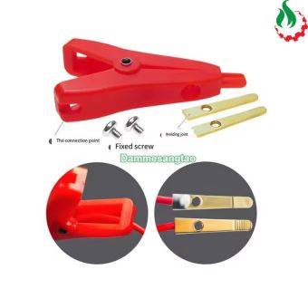 Đầu kẹp cá sấu LCR Kelvin đồng mạ vàng 52mm (1 Cặp)