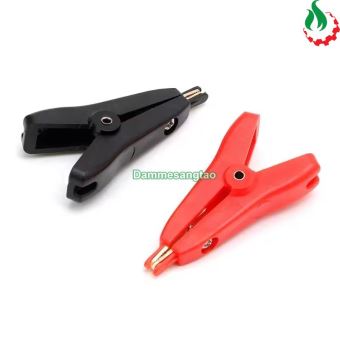 Đầu kẹp cá sấu LCR Kelvin đồng mạ vàng 52mm (1 Cặp)