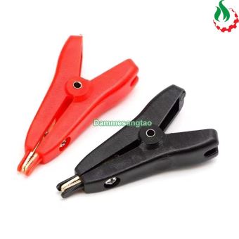 Đầu kẹp cá sấu LCR Kelvin đồng mạ vàng 52mm (1 Cặp)