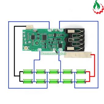 Mạch pin Milwaukee 18V 5S Li-ion 3.7V nhận sạc zin