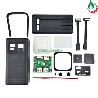Box sạc dự phòng 4 cell 21700 (YM-1027) sạc nhanh 22.5W