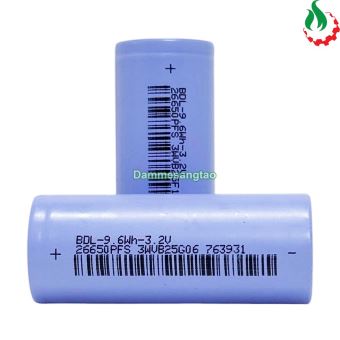 Cell pin sắt BDL 26650 LiFePo4 3.2V 3000mAh 10C Xả 30A