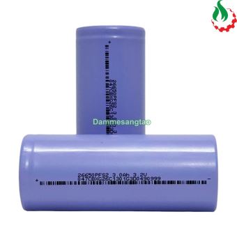Cell pin sắt BDL 26650 LiFePo4 3.2V 3000mAh 15C Xả 45A