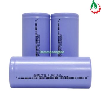 Cell pin sắt BDL 26650 LiFePo4 3.2V 3000mAh 15C Xả 45A