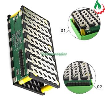 Hộp đựng pin xe điện 48V 13S6P 14S6P 18650 có gioăng chống nước