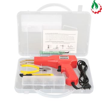 Máy hàn nhựa ô tô xe máy đa năng 50W 220V H50 (Thùng nhựa kèm phụ kiện)