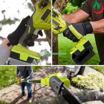 Đế chuyển pin Dewalt Milwaukee 18V sang máy Ryobi 18V (DM18RL)