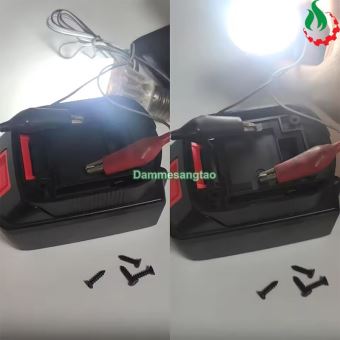 Chân đế pin makita 18V