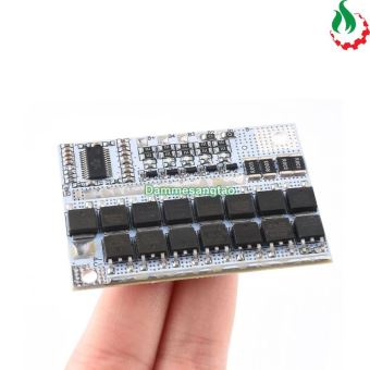 Mạch 4S 50A 12V (14.6V) bảo vệ pin sắt Li-Fe 3.2V cân bằng chủ động - Max 100A (BMS-VS4S50PC)