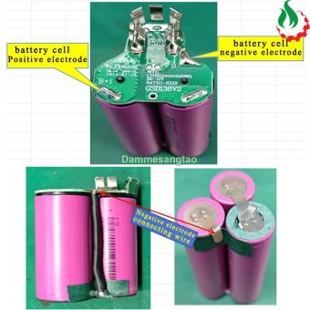 Vỏ pin BOSCH 10.8V 12V 18650 (3 Cell) Li-ion nhận sạc zin (VB12183IZ)