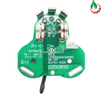 Vỏ pin BOSCH 10.8V 12V 18650 (3 Cell) Li-ion nhận sạc zin (VB12183IZ)