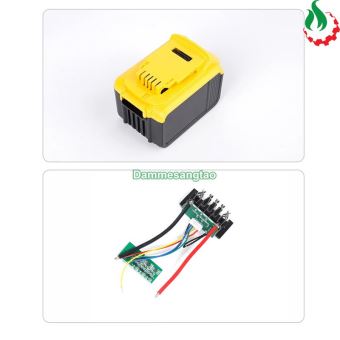 Vỏ pin DEWALT 20V 18650 (15 Cell) Li-ion nhận sạc zin (VD201815IZ)