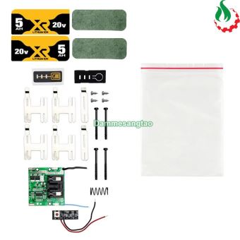 Vỏ pin DEWALT TQ 20V 18650 (10Cell) Li-ion sạc Adapter (VDTQ201810IA)