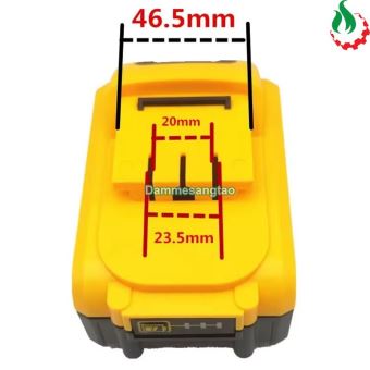 Vỏ pin DEWALT TQ 20V 18650 (10Cell) Li-ion sạc Adapter (VDTQ201810IA)