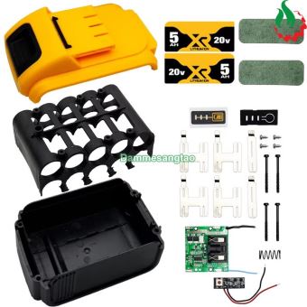 Vỏ pin DEWALT TQ 20V 18650 (10Cell) Li-ion sạc Adapter (VDTQ201810IA)