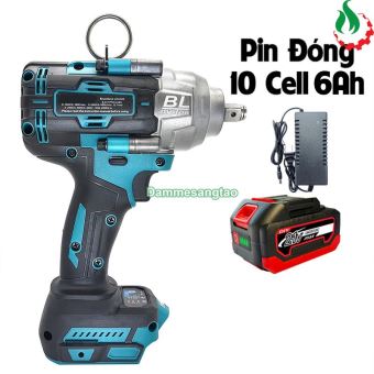 Máy siết BULONG pin 18V BLM2-M181000BL không chổi than 1000N.m chân phổ thông Makita