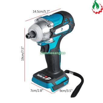Máy siết BULONG pin 18V BLM3-M18300BL không chổi than 300N.m chân phổ thông Makita