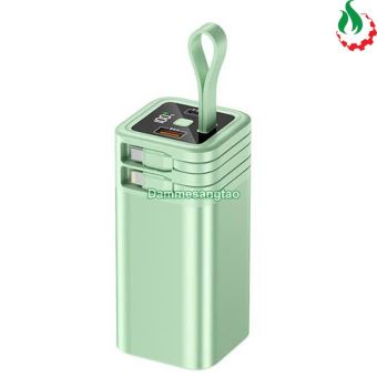 Vỏ box sạc dự phòng 4 cell 21700 (K80) sạc nhanh 22.5W (Không có pin)