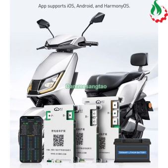 Mạch đa năng 8S-20S 40A JK-BD6A24S bảo vệ pin Lithium có app Bluetooth cân bằng chủ động 0.6A