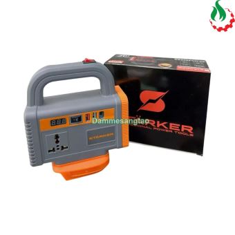 Đế chuyển pin STARKER 21V SK-ITG360SGR sang điện 220V công suất 200W chân phổ thông