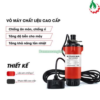 Máy bơm chìm ly tâm pin STARKER 21V SK-X20-SUP380 100W áp lực cao lưu lượng 80L/Phút