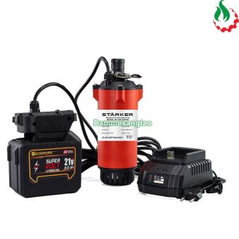 Máy bơm chìm ly tâm pin STARKER 21V SK-X20-SUP380 100W áp lực cao lưu lượng 80L/Phút