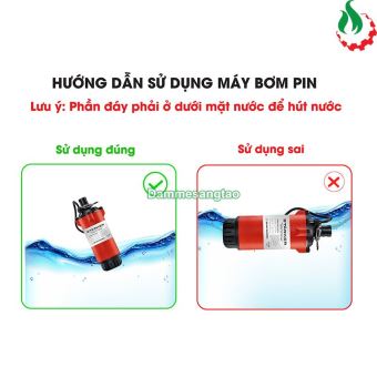 Máy bơm chìm ly tâm pin STARKER 21V SK-X20-SUP380 100W áp lực cao lưu lượng 80L/Phút