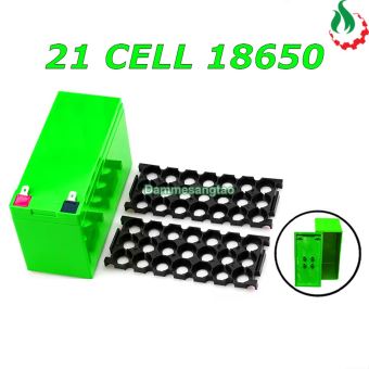 Vỏ bình ắc quy máy phun thuốc 12V-3S7P 21 cell 18650