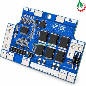 Mạch BMS 4S 50A 960A LiFePO4 12.8V cân bằng 0.2A
