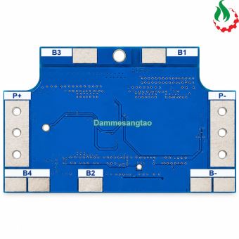Mạch BMS 4S 50A 960A LiFePO4 12.8V cân bằng 0.2A