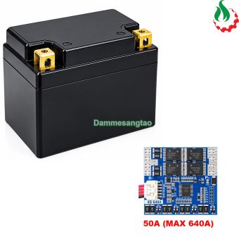 Vỏ Bình Ắc Quy Xe Máy YT4 Nhựa ABS 11.3x7x8.5cm