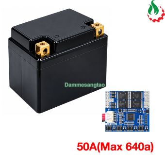 Vỏ Bình Ắc Quy Xe Máy YT5 Nhựa ABS 11.3x7x10.5cm