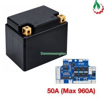 Vỏ Bình Ắc Quy Xe Máy YT5 Nhựa ABS 11.3x7x10.5cm