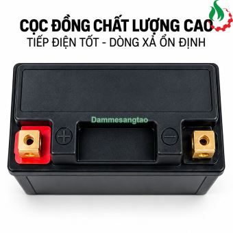 Pin B-YT5 LFP 12V Đóng Bình Ắc Quy Xe Máy Dòng Xả Cao