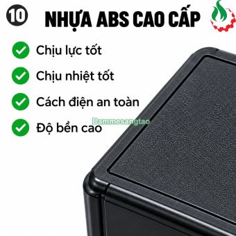 Vỏ Bình Ắc Quy Xe Máy MO05 Nhựa ABS 12x6x12.6cm