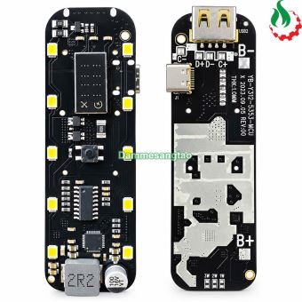 Vỏ box sạc dự phòng 2 cell 21700 (Y312) sạc nhanh 22.5W có đèn led (Không kèm cell pin)