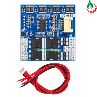 Mạch BMS 4S 50A (640A) 12.8V bảo vệ pin sắt LiFePO4 3.2V cân bằng bán chủ động 0.2A đề xe máy (BMS-D4S640PC)