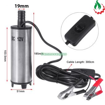 Máy Bơm Chìm 12V 30W 12L/Phút Inox SP-12V30W-12L