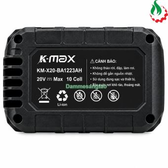 Pin K-MAX 21V KM-K20-BAT222AH 10Cell 18650