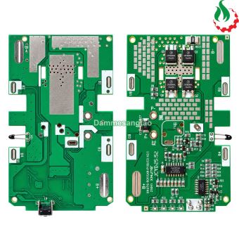 Mạch BMS RYOBI 18V 5S 18650 Nhận Sạc Zin BMS-R5S18IZ