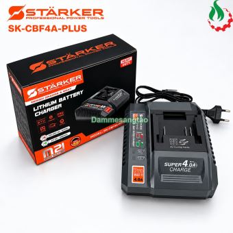 Đế sạc pin STARKER 21V SK-CBF4A-PLUS 4A chân phổ thông