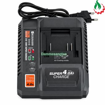 Đế sạc pin STARKER 21V SK-CBF4A-PLUS 4A chân phổ thông