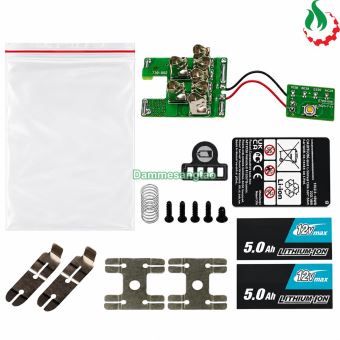 Vỏ pin MAKITA 12V MAX 6cell 18650 VM12186IZ