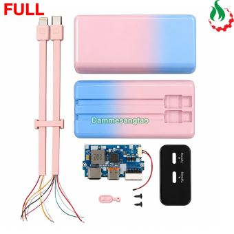 Box sạc dự phòng 2 cell 21700 DX285 PD 22.5W
