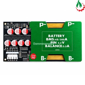 Mạch BMS 4S 120A 300A LiFePO4 cân bằng 5.5A BMS-Y4S300PC