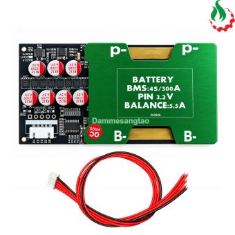 Mạch BMS 4S 120A 300A LiFePO4 cân bằng 5.5A BMS-Y4S300PC