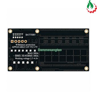 Mạch BMS 4S 120A 300A LiFePO4 cân bằng 5.5A BMS-Y4S300PC