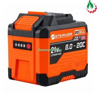 Pin STARKER 21V SK-LT8KPRO 20 Cell 18650 có cổng USB