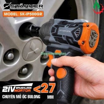 Máy siết bulong STARKER SK-IP500GR 21V 500Nm Brushless